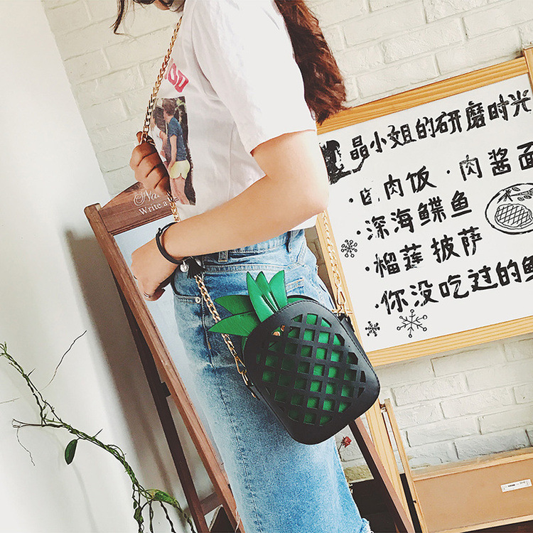 女生时尚包包女2017新款潮斜挎包韩版咖啡杯链条女包个性创意