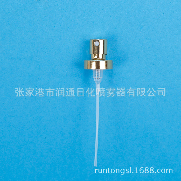 新款化妆品电化铝香水瓶塑料喷头 护肤品爽肤水香水瓶电化铝喷头