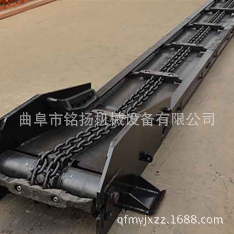 深圳双链条煤渣处理输送机煤粉刮板输送机厂家