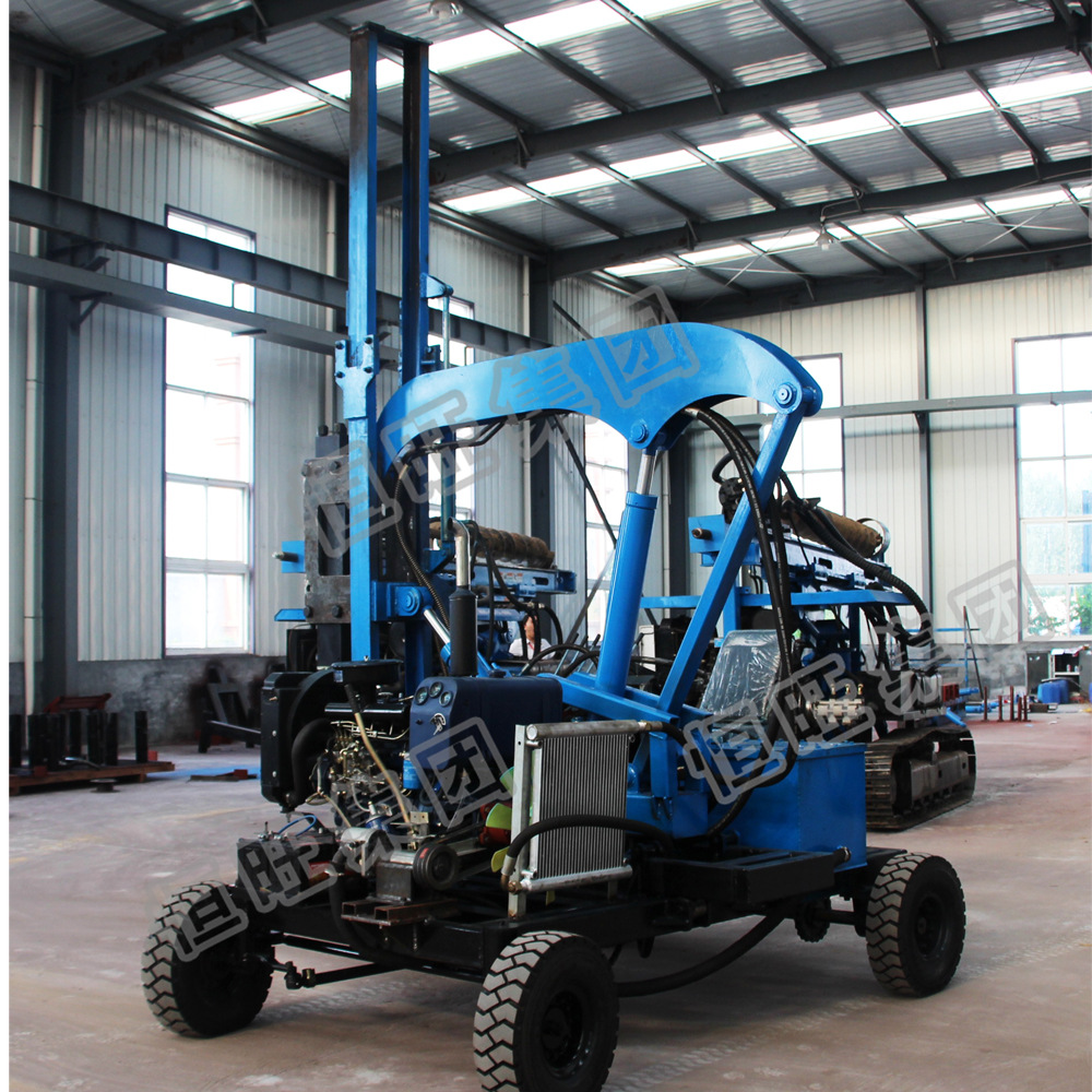 方桩护栏打桩机