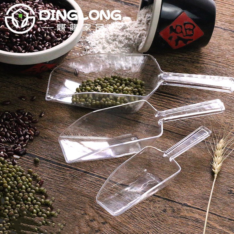 厨房工具面粉铲三件套 米铲冰铲茶叶瓜子铲 塑料方口多功能铲子