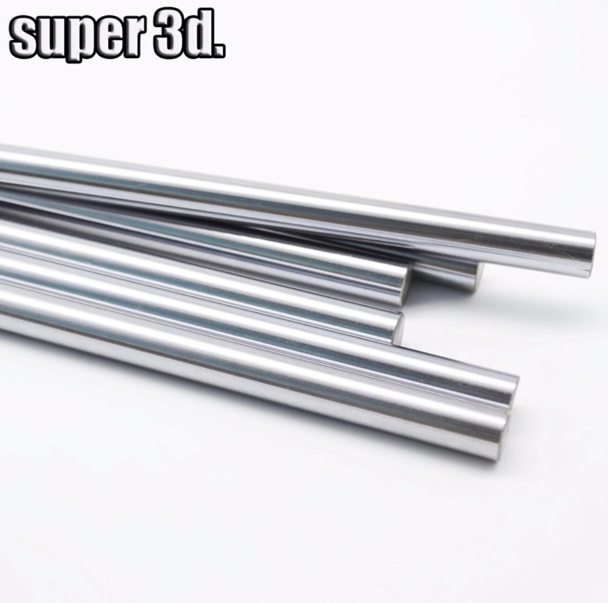 活塞杆直线光轴镀铬棒加工圆柱导轨加硬45#钢轴承钢空心轴