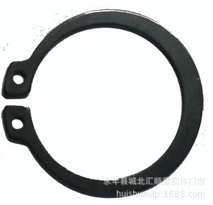 厂家批发 65Mn锰 开口轴用挡圈  C型开口扣环轴用内卡簧