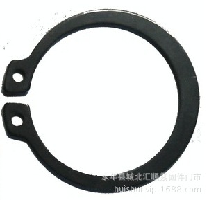 厂家批发 65Mn锰 开口轴用挡圈  C型开口扣环轴用内卡簧