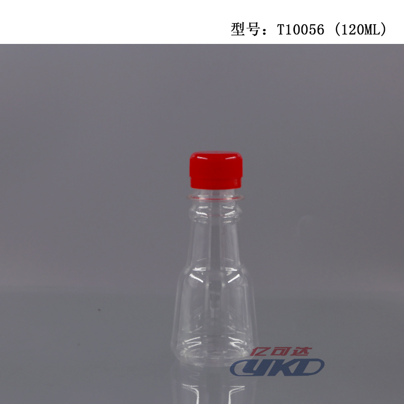 批发定制酱油醋瓶120ml透明PET塑料瓶香油瓶手榴弹瓶厂家直销|ms