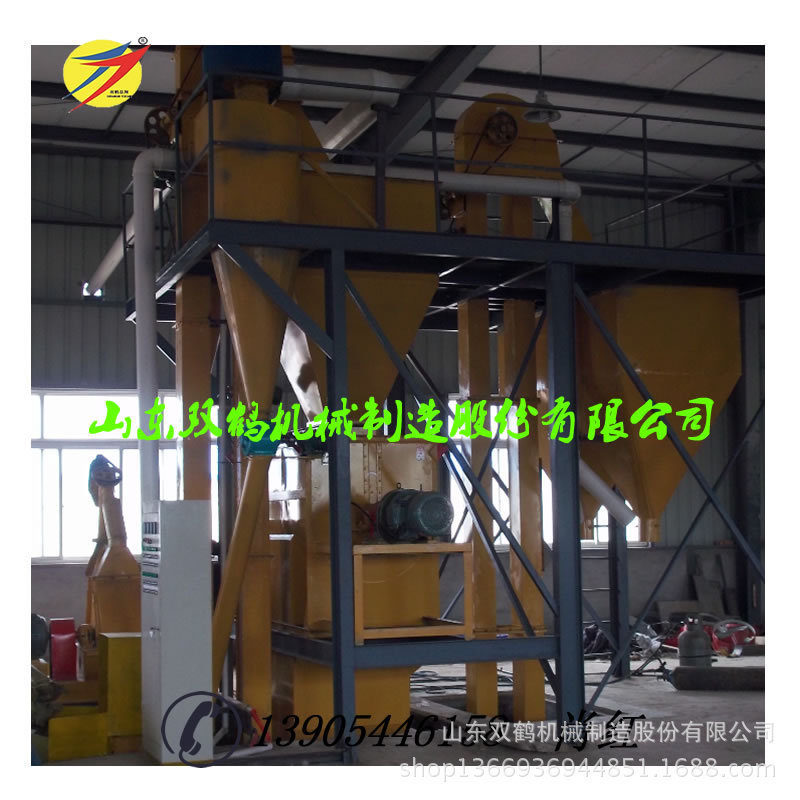 成套全自动饲料加工设备 3-5吨猪饲料生产线 粉碎搅拌颗粒机组