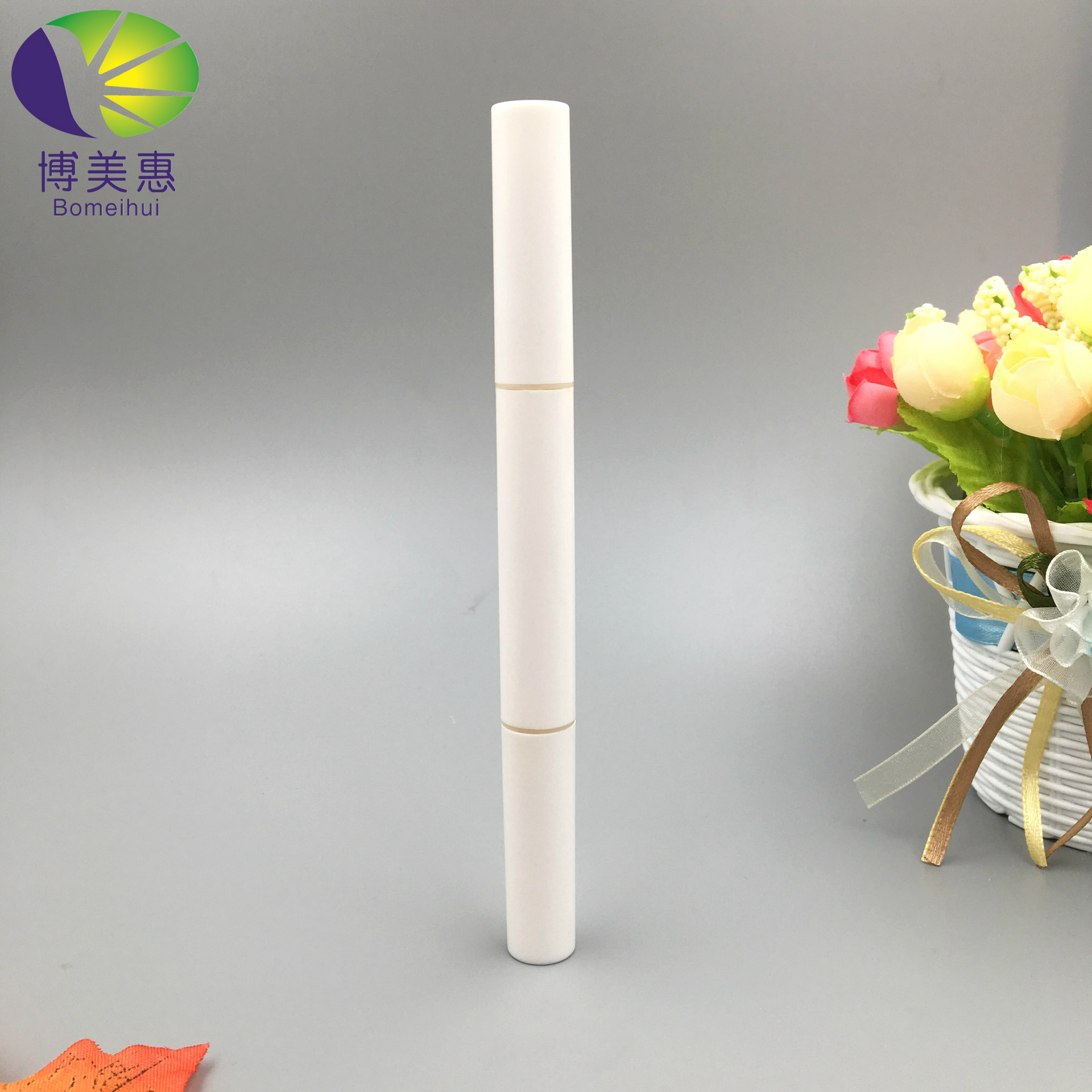 韩国爆款 DIY新眼影笔 蚕笔提亮双头修容棒 化妆品彩妆包材