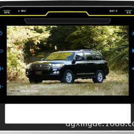 2016全触屏酷路泽 车载电容屏DVD导航安卓6.0四核系统