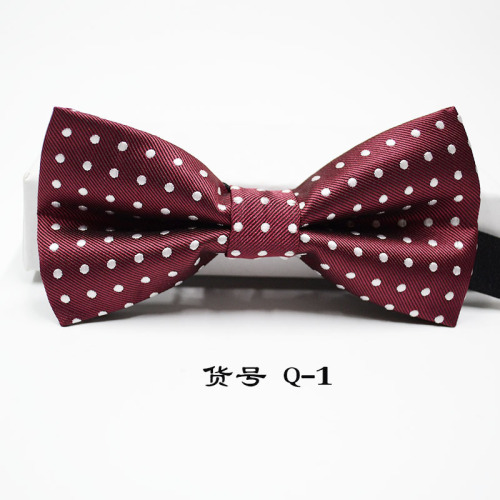 Men's bow tie, formal business suit, Korean style fashionable wedding and groom suit, banquet performance bow tie wholesale