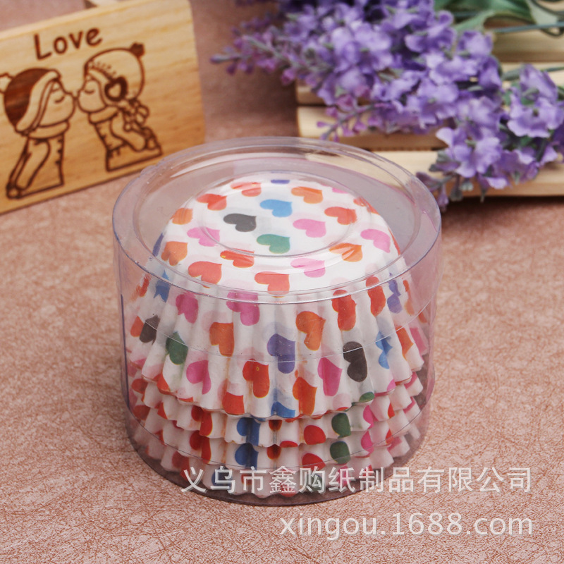 雪媚娘盒子 蛋糕油纸托/CUP CAKE/蛋糕纸杯 蛋糕杯100只左右