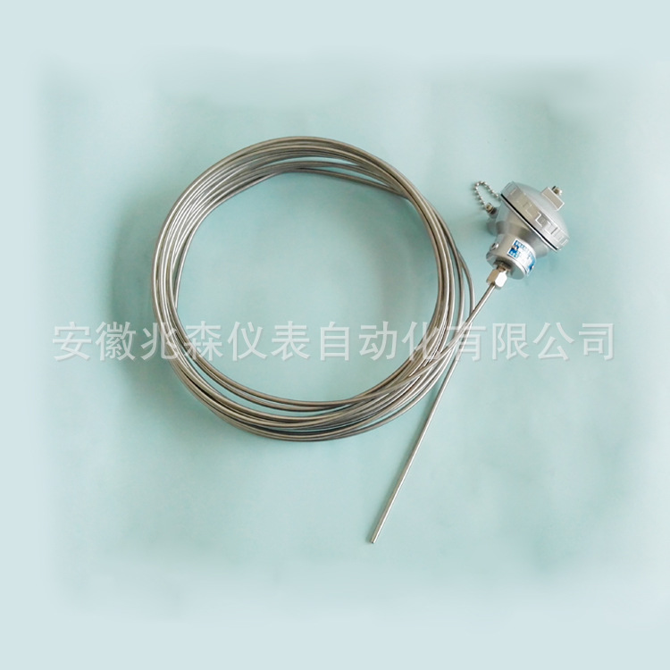 铠装热电阻 WZPK-131 WZPK-132 PT100温度传感器WZPK-104