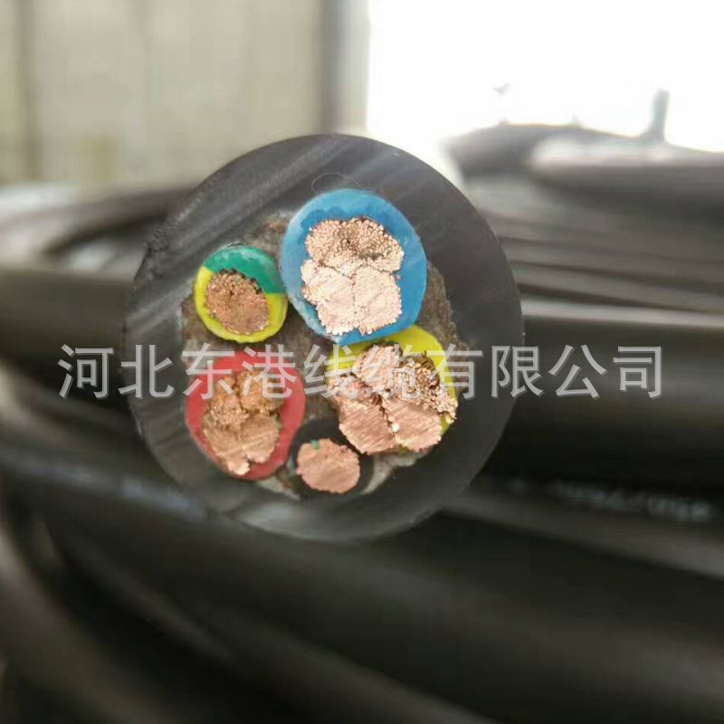 3x185+2*95平方电气设备用铜芯电缆 机械设备通用橡套电缆