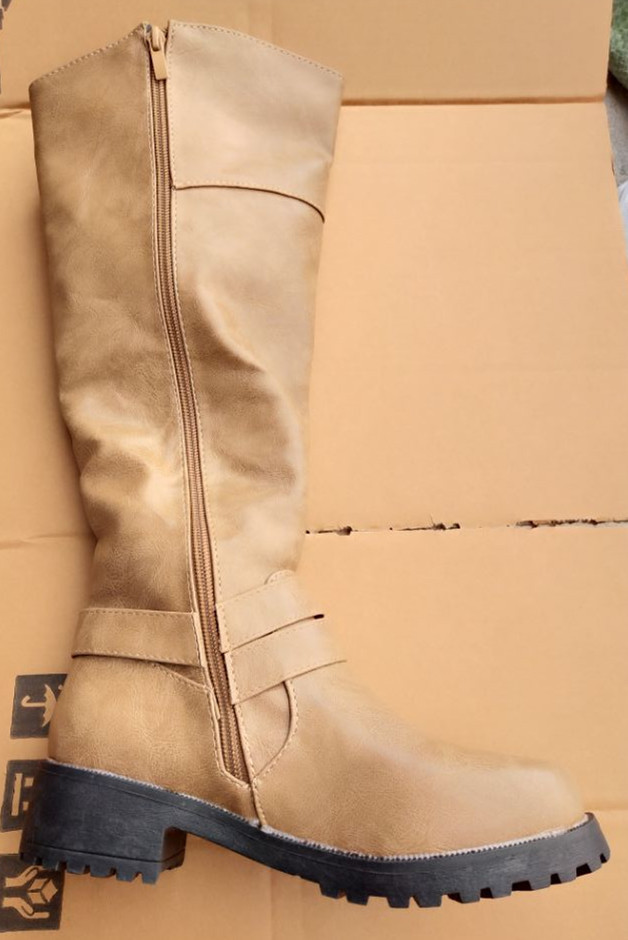 Bottes femme en PU artificiel - Ref 3355298 Image 55