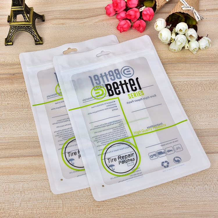 厂家供应 手机壳自立自封包装袋 充电器塑料包装袋 服装拉链袋