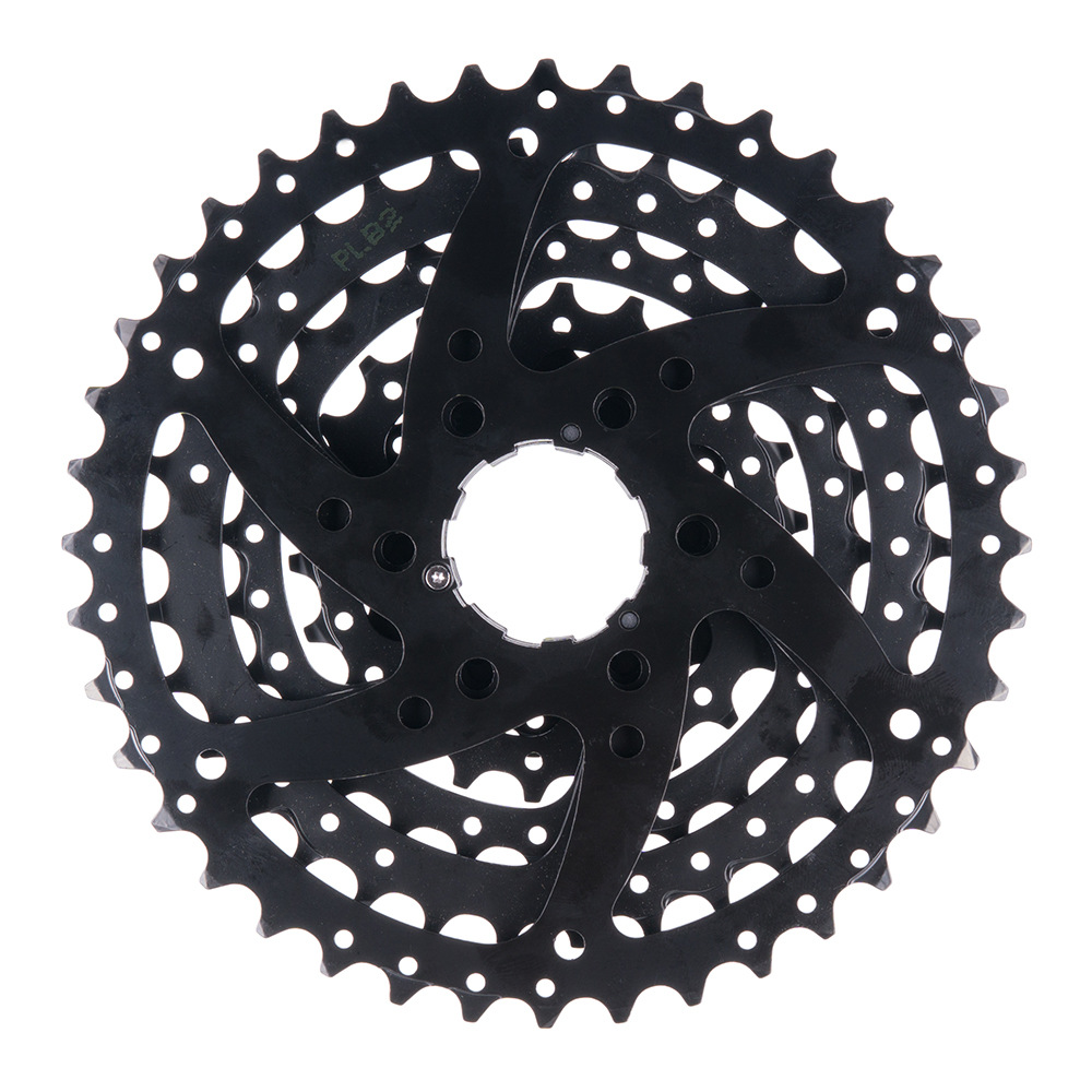 Volante de bicicleta de montaña de 8 velocidades Volante de bicicleta de montaña de 24 velocidades Volante de montaña 11-40T Volante de volante negro completo ZTTO/Persiguiendo