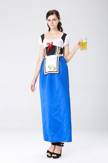 German Oktoberfest costume German Bavaria October Beer Festival Traditional Costume Halloween work clothes