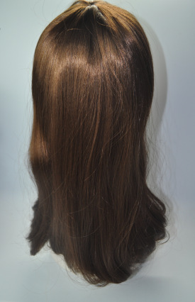 Peluca popular de estilo europeo y americano cos/fiesta fiesta fiesta de vacaciones casco fábrica cabello liso