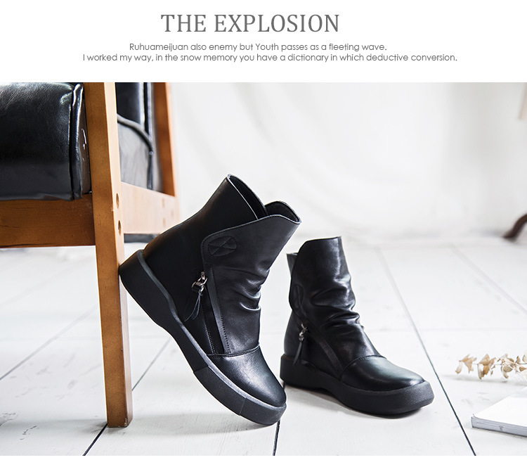 Bottes femme en PU artificiel - Ref 3355246 Image 12