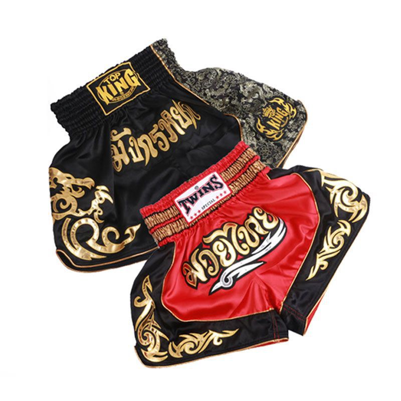 Muay Thai Shorts MMA Men and Women Muay Thai Combined Fighting ufc Fight Sanda Training Match Boxing Shorts Customizable