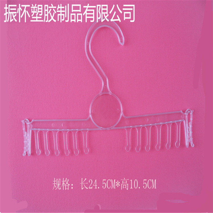 厂家塑料衣架成人透明塑胶衣架制衣服装厂包装衣架一次性展示内衣