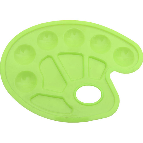 Cross-border children's painting plastic color palette, nail art foot color plate DIY doodle paint box