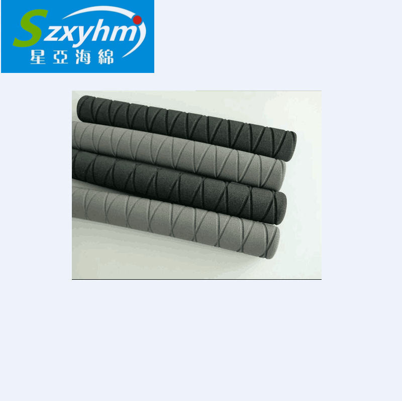 磨砂橡塑管 EVA把套 手柄扶手橡塑海绵套