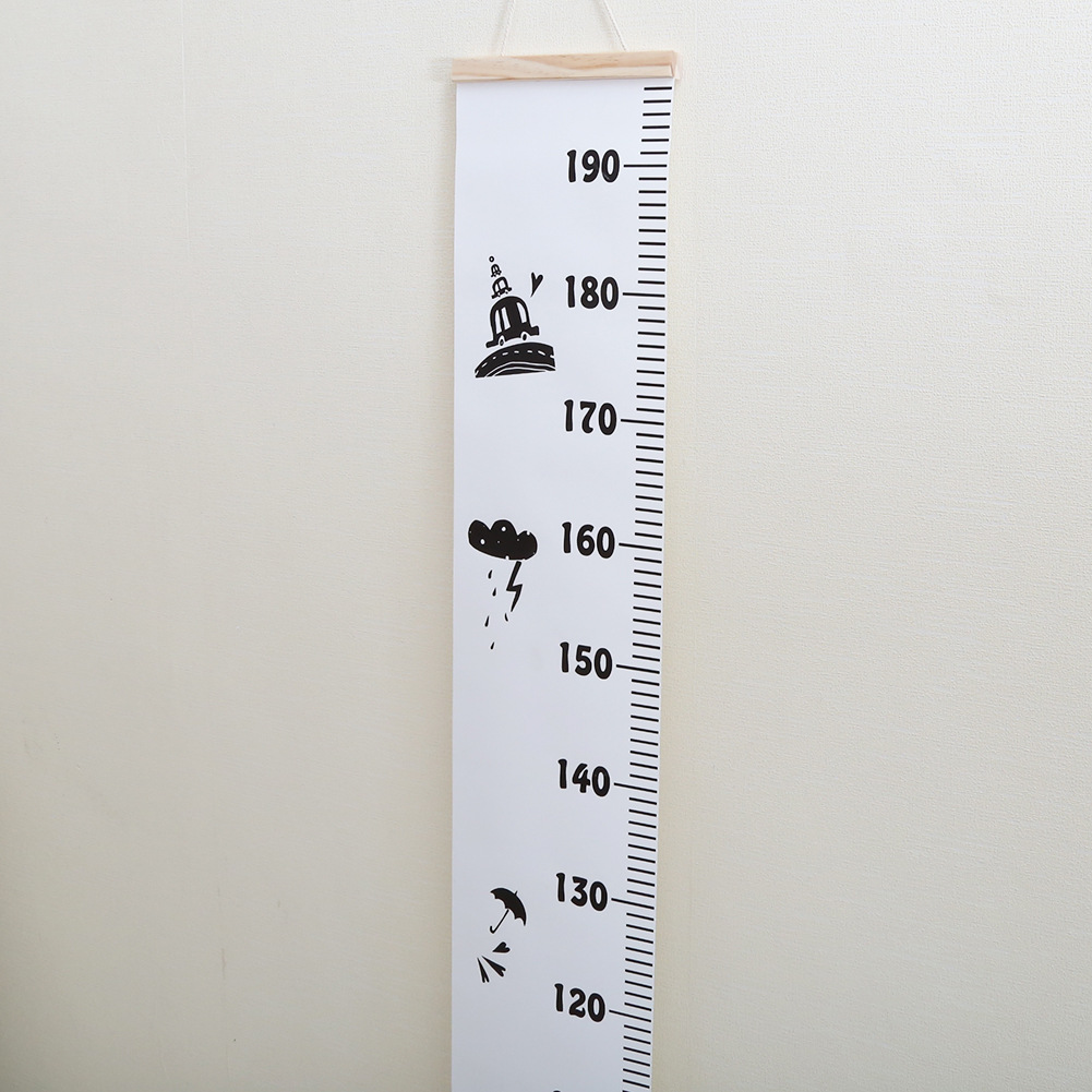 Height ruler wall photography props