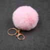 Golden realistic keychain, bag decoration, transport, pendant, 8cm