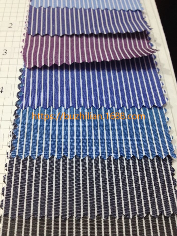 涤棉工装布色织格子布 条子布 TC衬衫格子布 包边布 腰封 口袋布