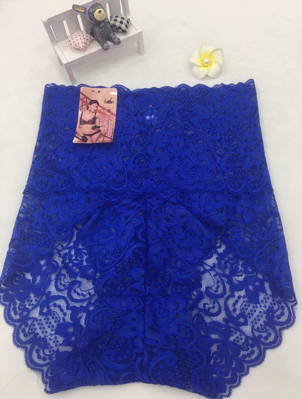 High-Waisted Lace Shorts