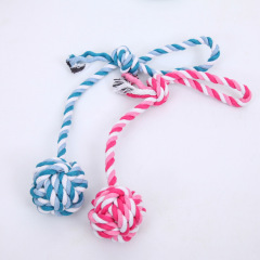 Pet supplies wholesale pet toy ball jute rope pull toy anti-bite dog toy direct sale from manufacturer