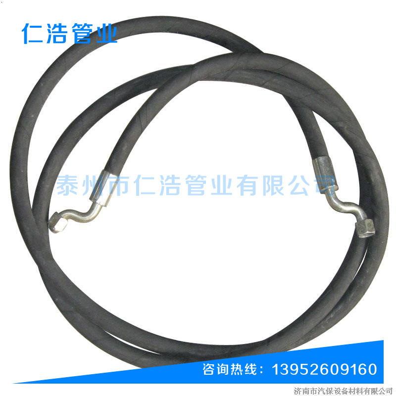 厂家直销高压油管 工程机械胶管 液压油管 钢丝缠绕高压油胶管