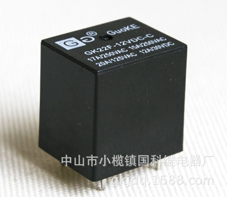 厂家直供GUOKE牌GK22F-12V系列电磁继电器