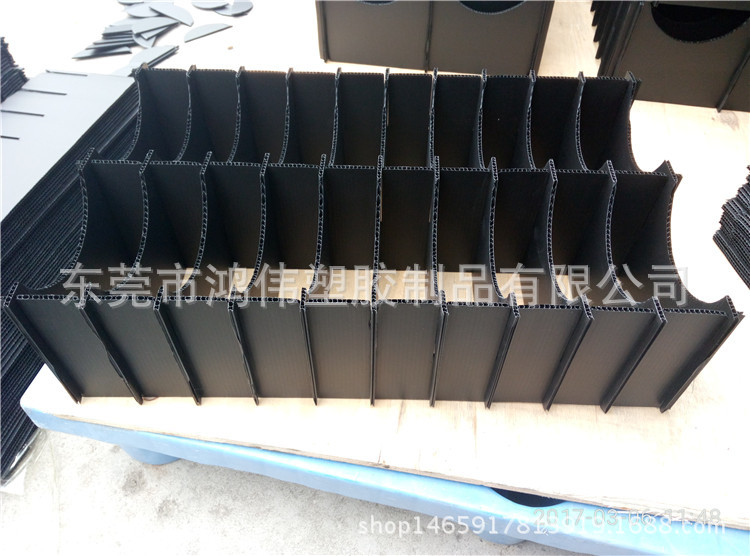 灰色万通板 3-5mm常规硬度塑胶空心板 可做刀卡