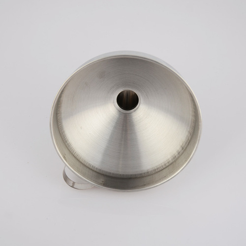 Household stainless steel oil pouring funnel large diameter wine leaking oil leaking wine extraction filter funnel drain mesh kitchen gadgets