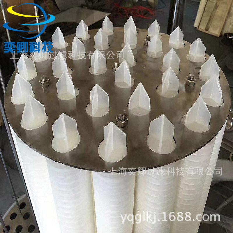 供应不锈钢滤芯过滤器 大流量滤芯过滤器 30芯40寸保安过滤器