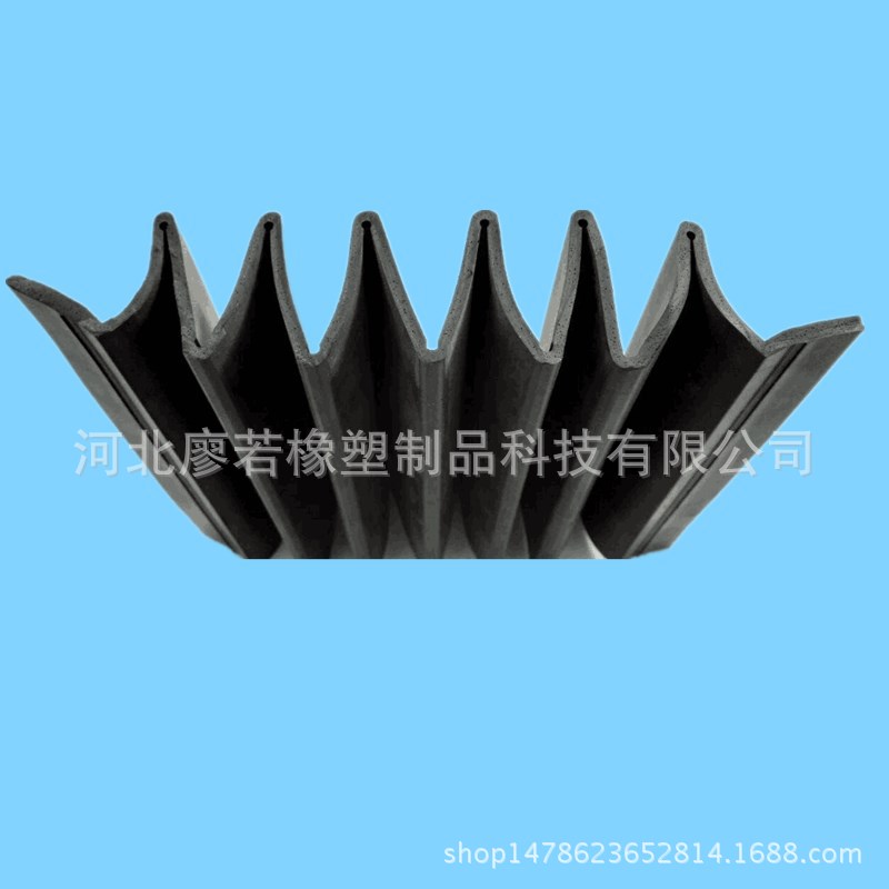 三元乙丙风琴板密封条伸缩缝耐腐蚀橡胶条各种异型条