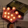 Pink crown