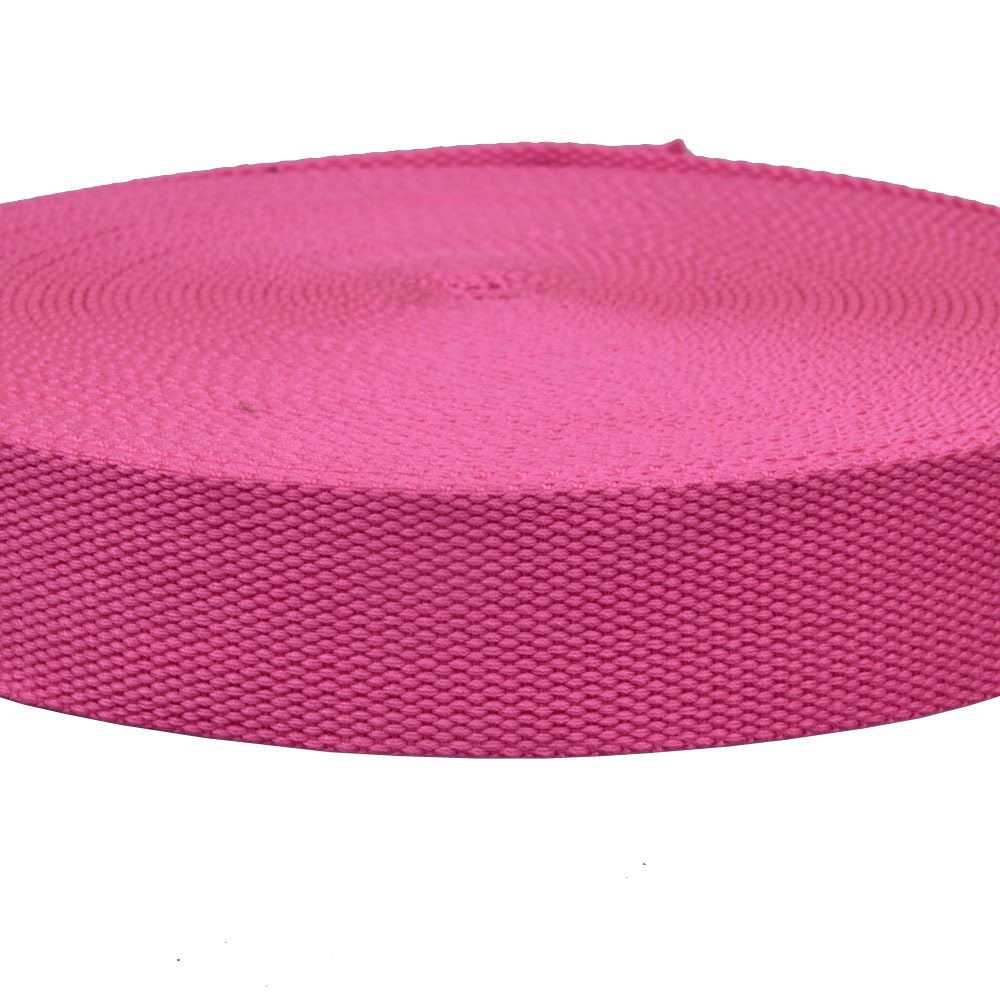 广东现货 3.8cm 1.2寸 2.5cm 6分 荧光 粉红 珠纹 涤棉织带