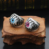 Fashionable ring stainless steel, jewelry, European style, wholesale
