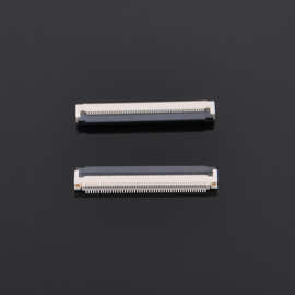 车载（导航/DVD）连接器 0.5mm 2.0H翻盖下接触 FPC连接器46P