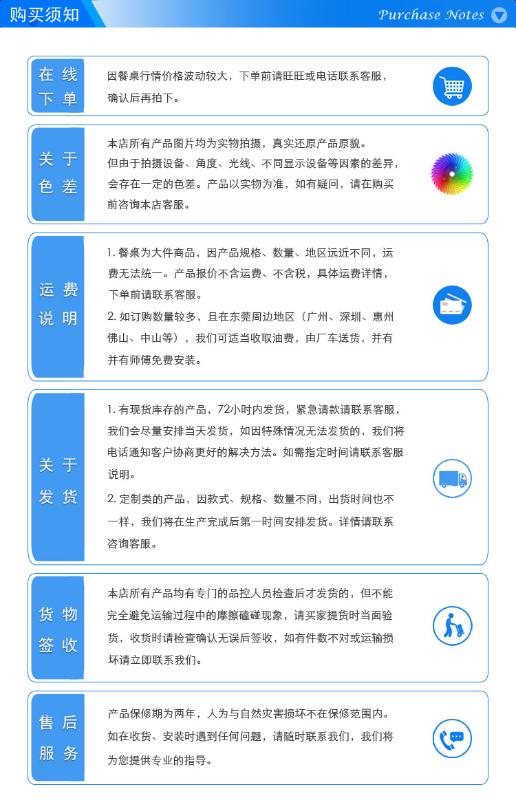 购买须知