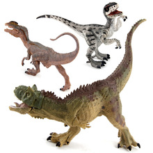 英文详情图恐龙世界手办模型玩具扶姿龙迅猛龙下颚可动