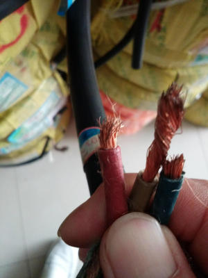 Cable Manufactor supply Copper core wire rubber Cable power Cable Flower Line