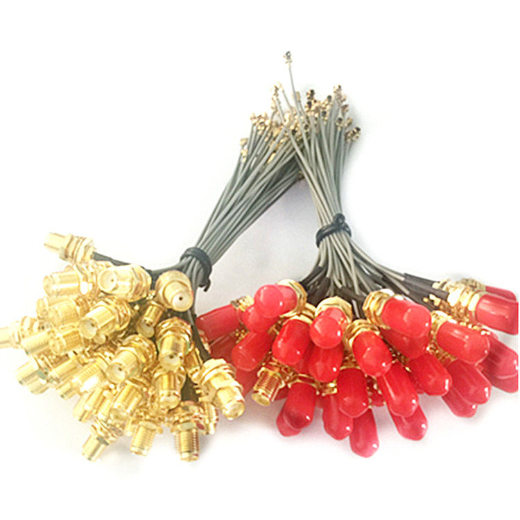 一代ipex转sma跳接线wifi天线延长线ufl转sma外螺纹转接线sma馈线