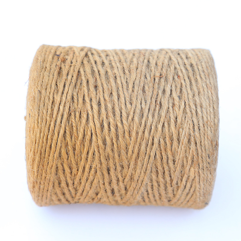 厂家供应黄麻线 轴装 直径 1mm-3mm