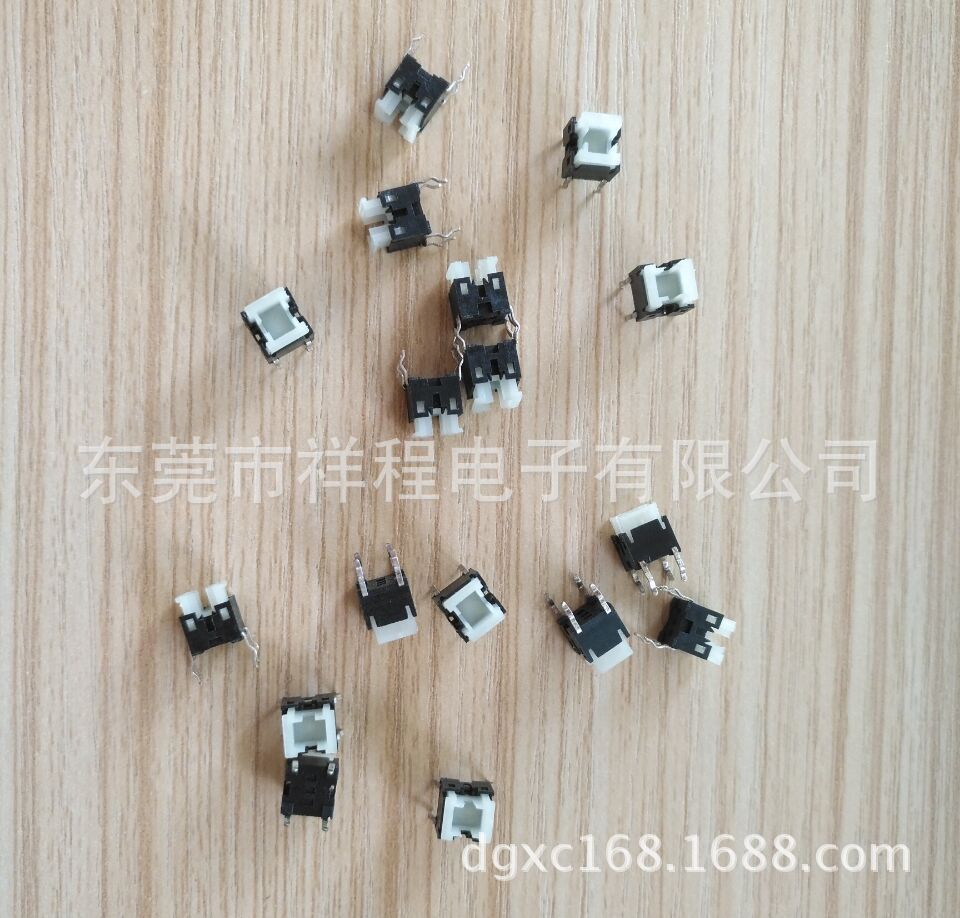 销售KFC-844轻触不带灯7*7 8*8 12*12带灯开关轻触按键型开关