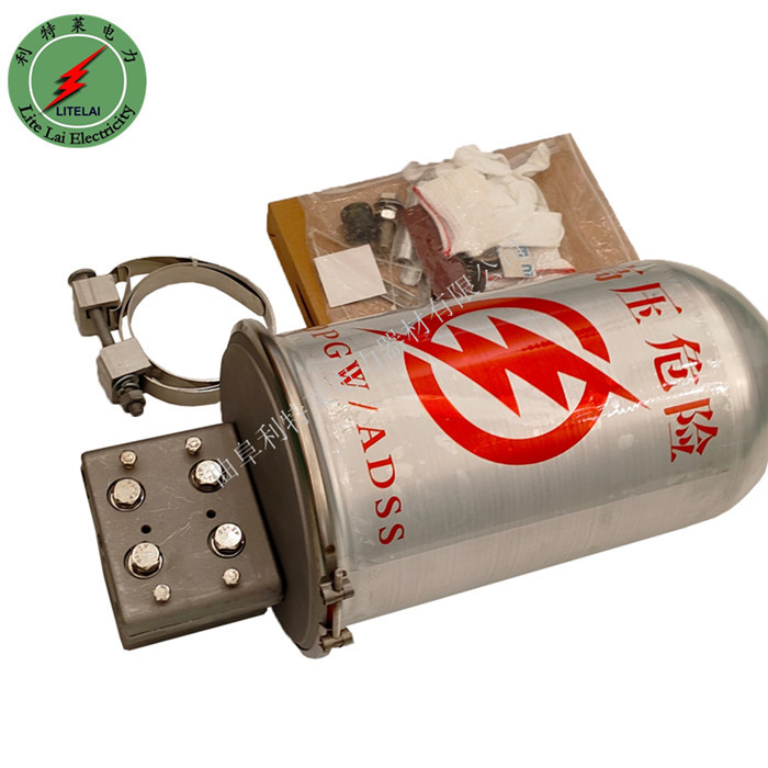 光缆接续盒 金属帽式 光缆接头盒 一进一出 24芯接线盒 电线杆用