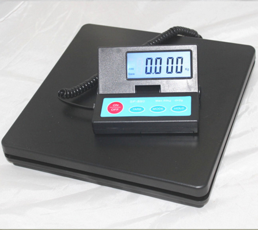 跨境专供50kg邮政秤快递包裹秤行李电子称平台精准计重秤SF-890|ms
