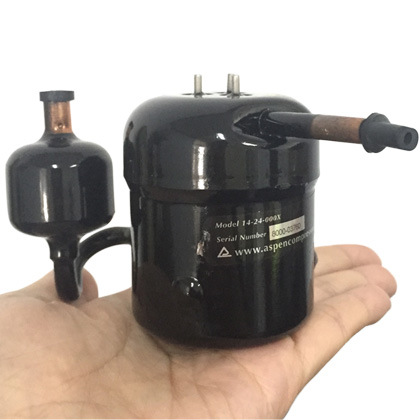 美国ASPEN微型制冷压缩机 24V直流变频制冷压缩机车载冰箱制冷机